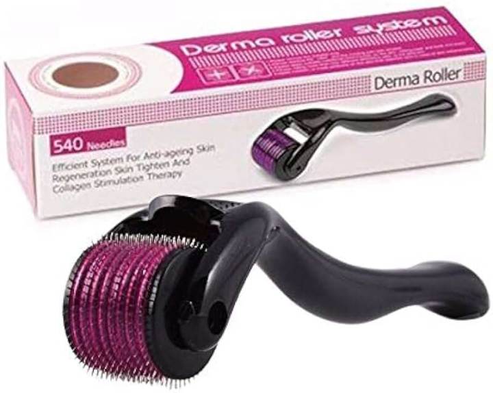 0.5mm Derma Roller – 540 Micro Needle Skin & Hair Therapy