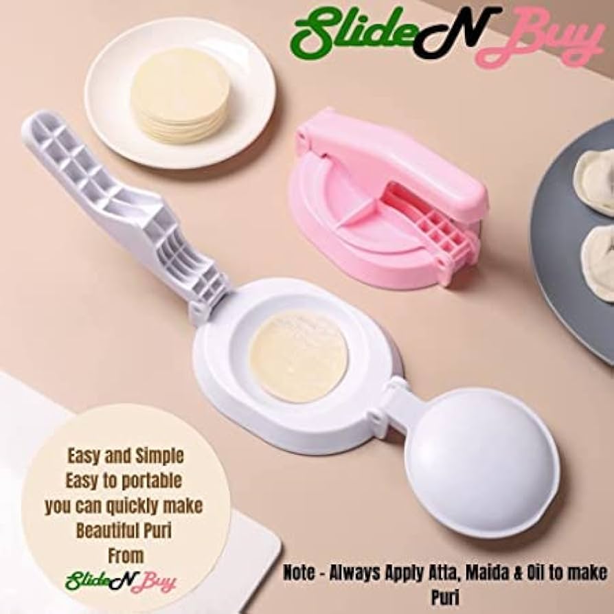 Roti & Puri Maker – Manual Press For Home Use