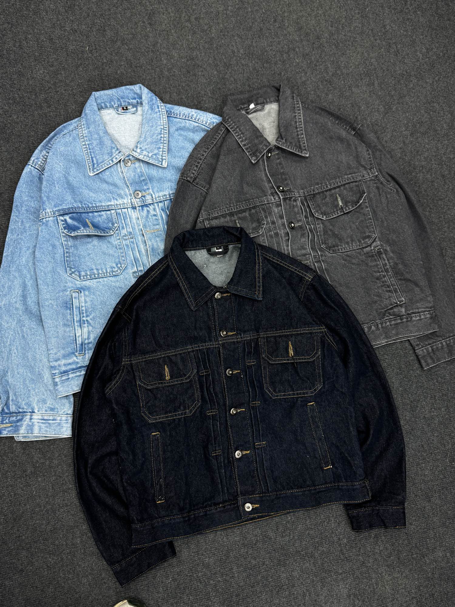 Cropped Denim Jacket For Men