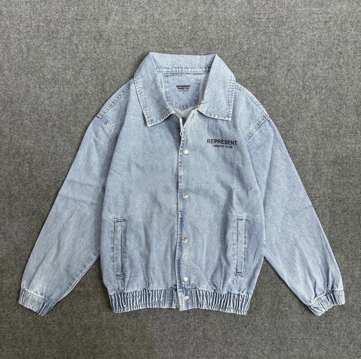 Printed Denim Jacket For Men