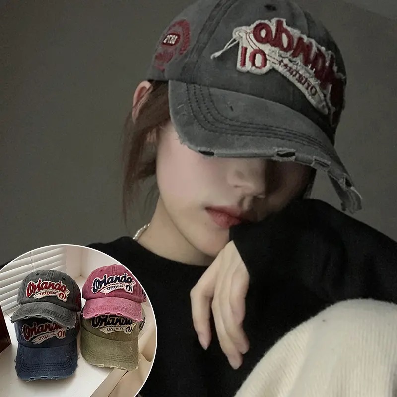 Unisex Embroidered Adjustable Baseball Cap 