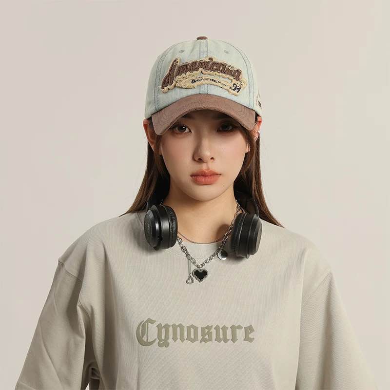 Unisex Vintage Denim Cap 