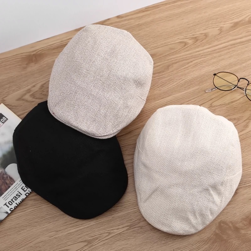 Street Newsboy Beret Retro Wild British Hats For Men
