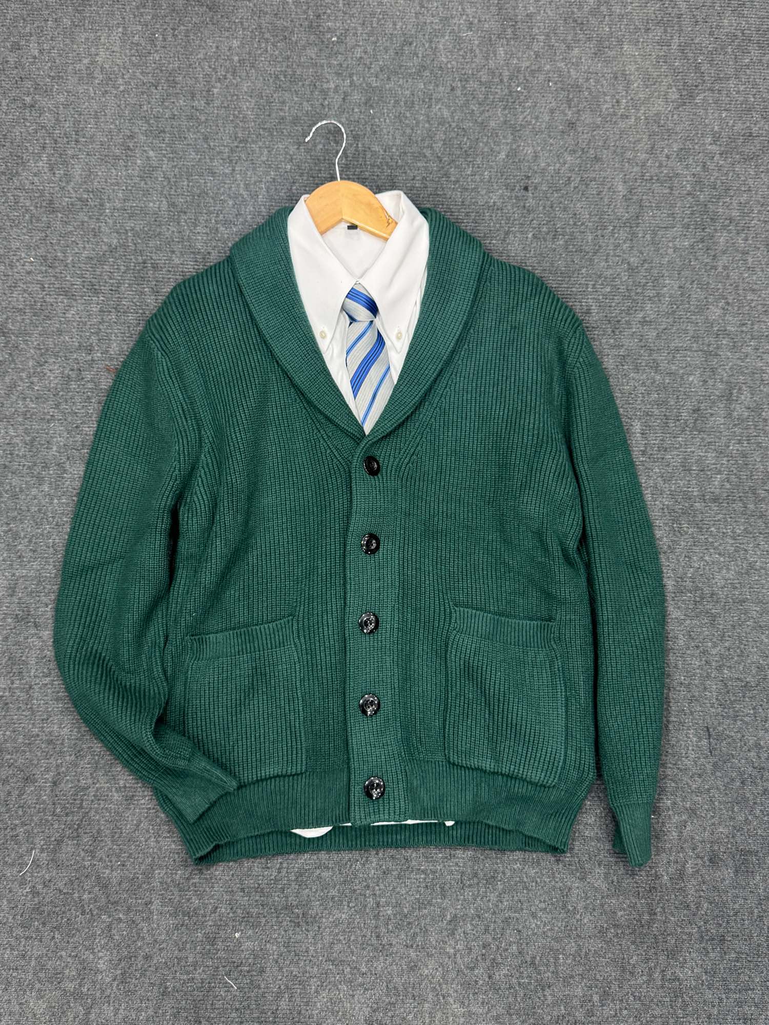 Winter Knitted Cardigan Sweater for Men