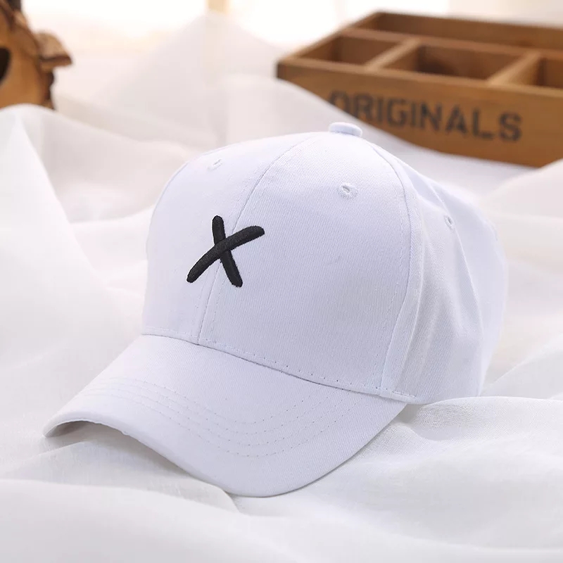 Unisex Ribbon Embroidered Summer Cap