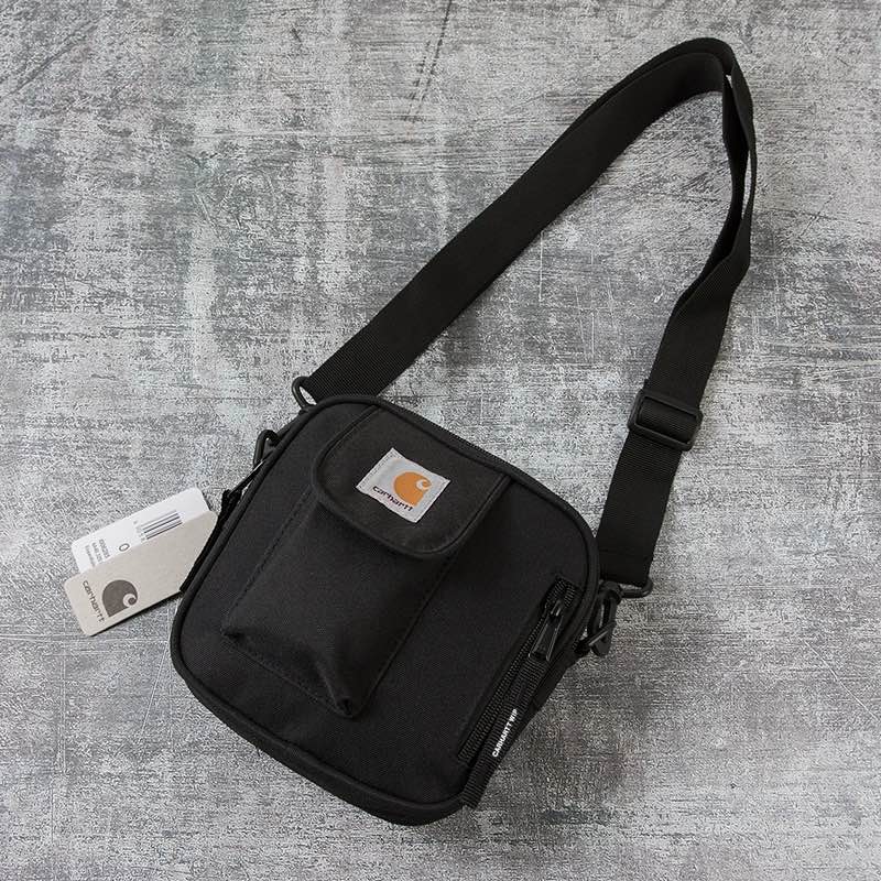  Unisex Mini Square Crossbody Bag - Black