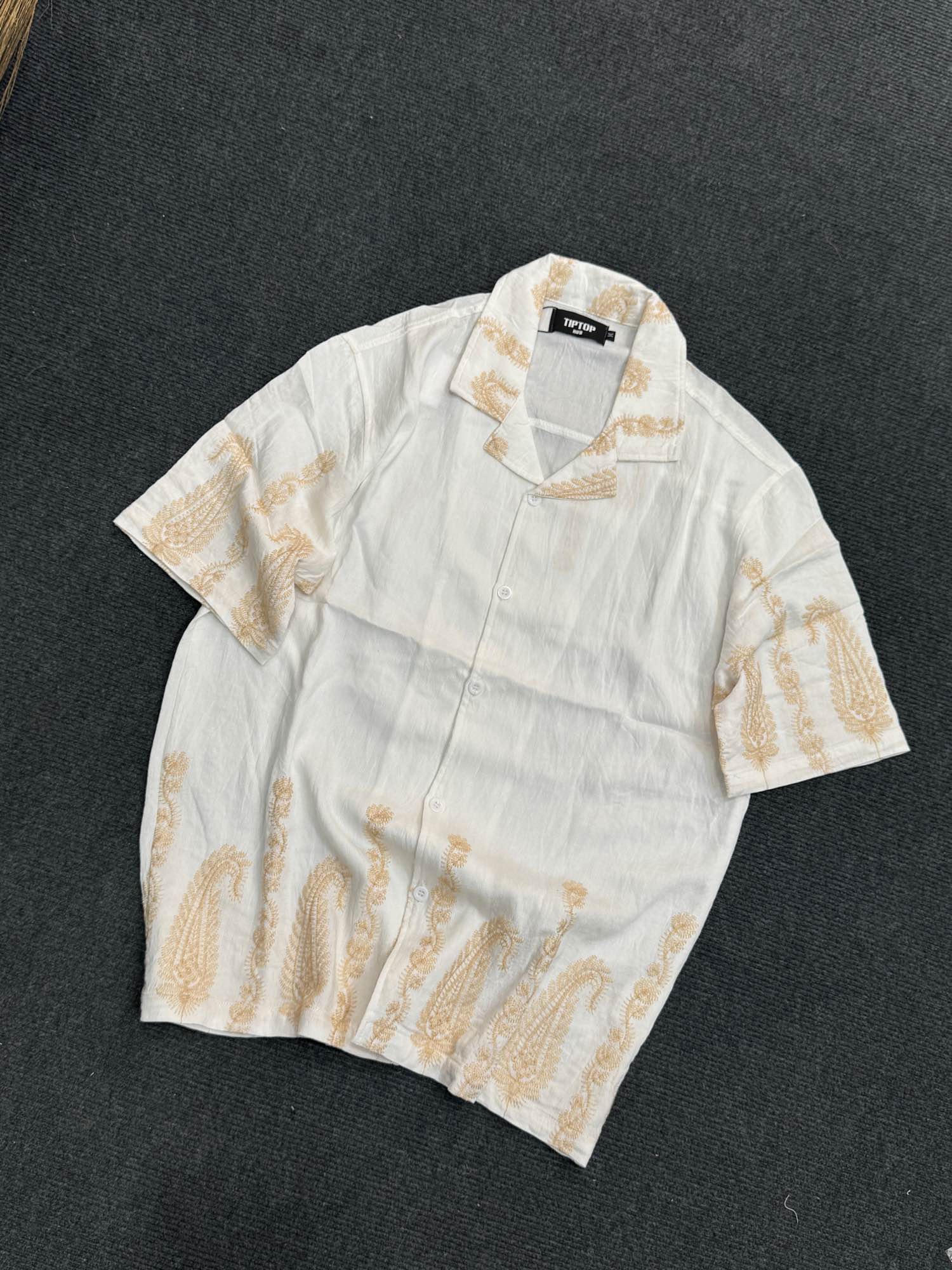 British Slim-Fit Silk Casual Shirt For Men