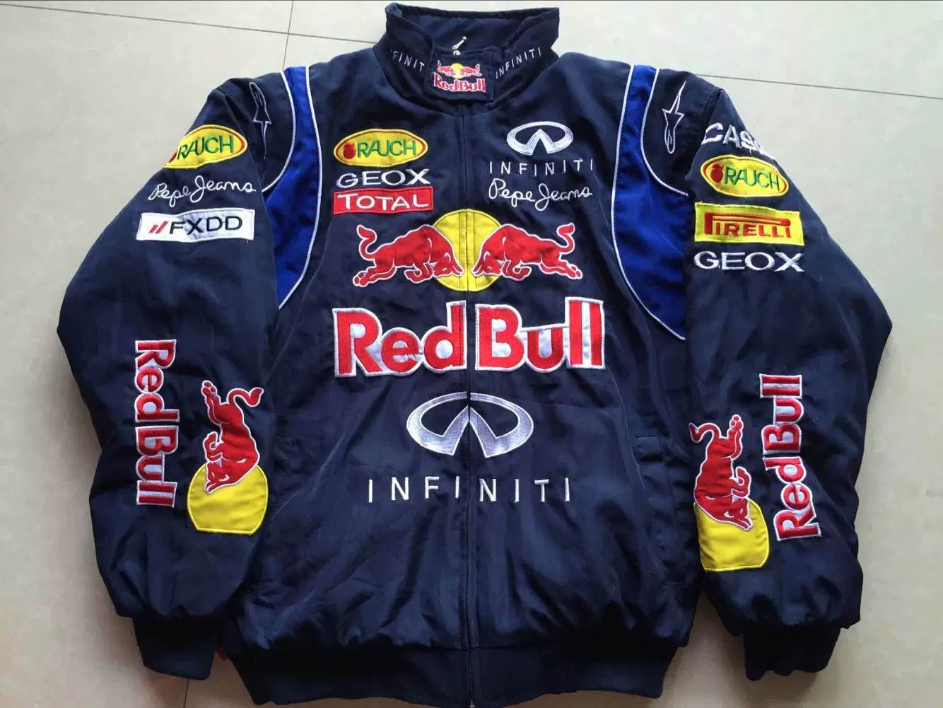 Embroidered Rider Jacket For Men