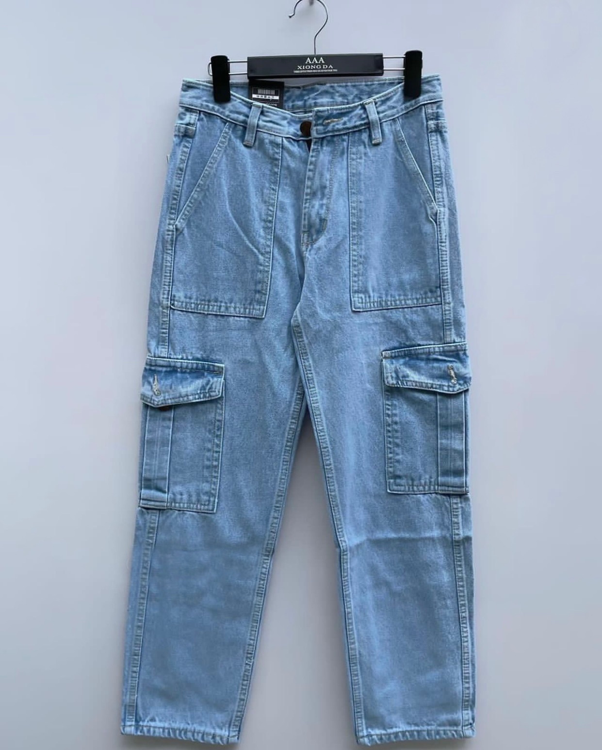 Denim Cargo Jeans For Men