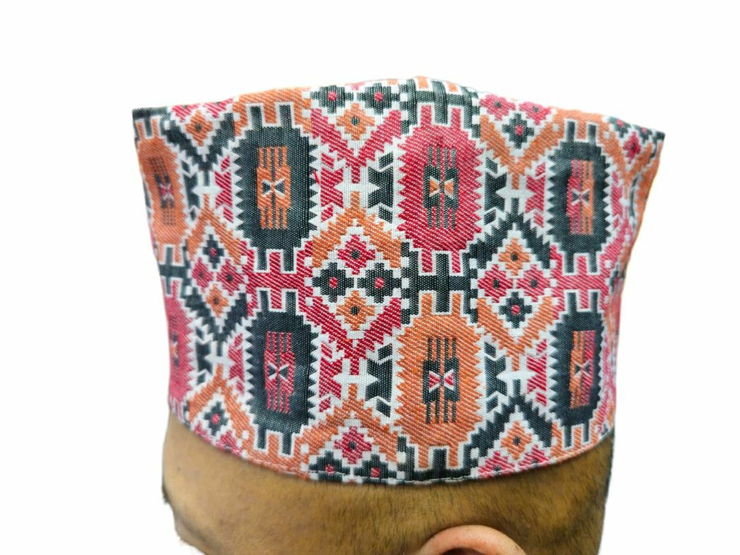 Palpali Dhaka Topi - Multicolor