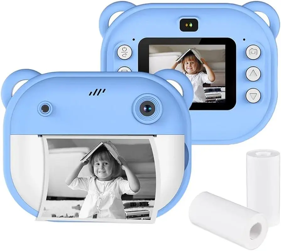 Kids Instant Print Digital Camera - Multicolor