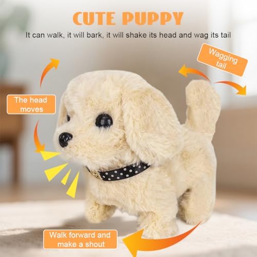 Interactive Robot Puppy Toy - Multicolor