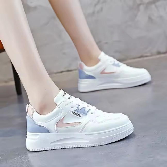 Platform Lace-Up Sneakers For Women