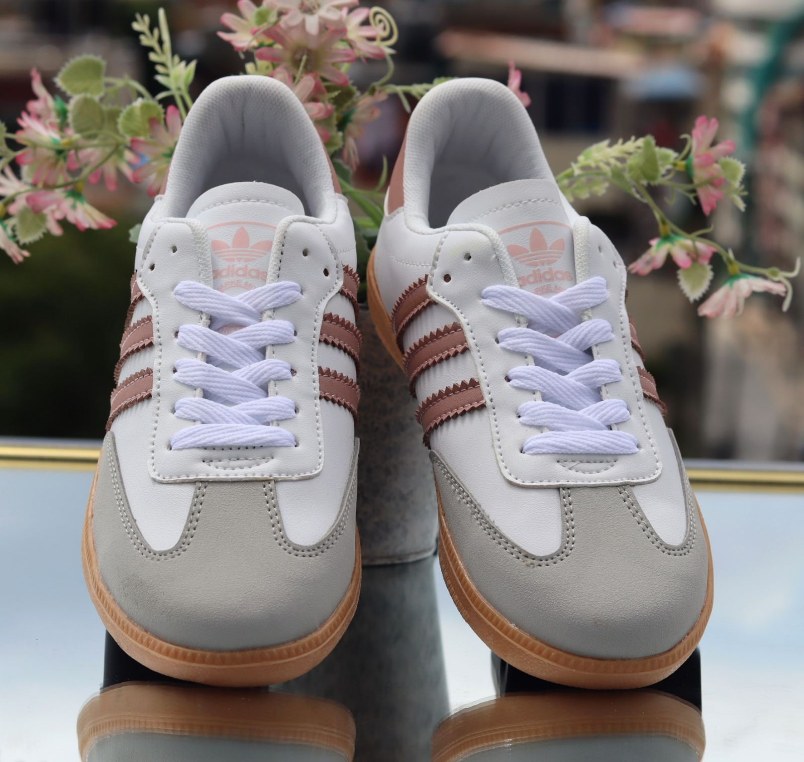 Samba OG Retro Sneakers – Classic Leather Low-Top Casual Shoes For Women's 