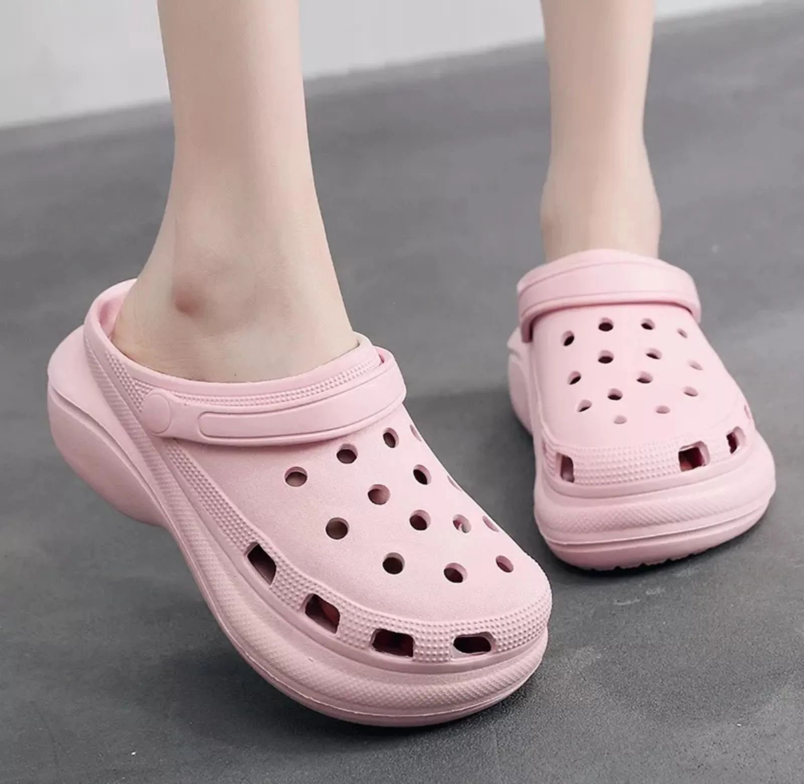Platform Clog Sandals – Trendy Summer Beach Slippers For Women's 