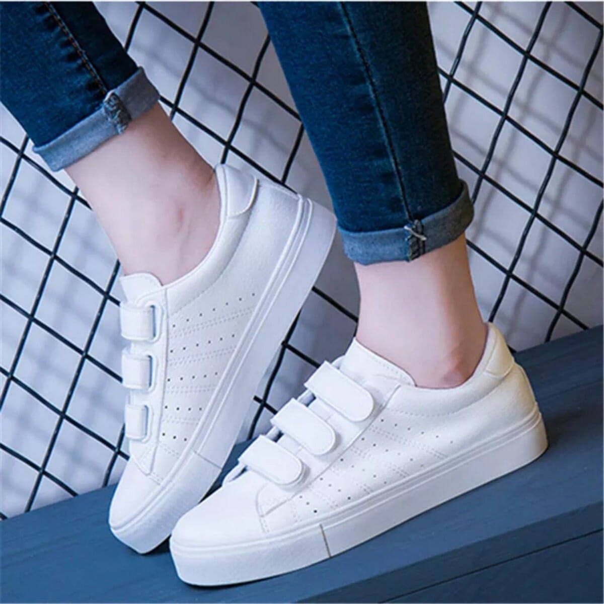 Breathable Platform Sneakers – Comfortable Popular Fashion Footwear For Women