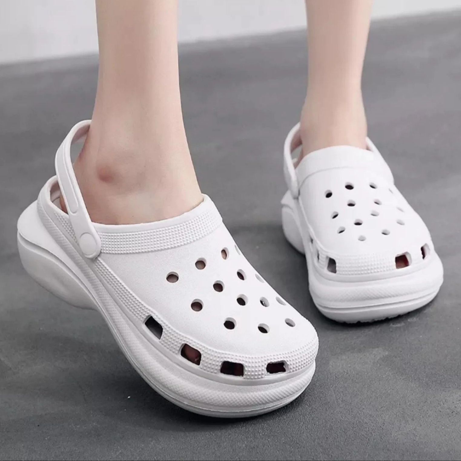  Platform Clog Sandals – Trendy Summer Beach Slippers For Women