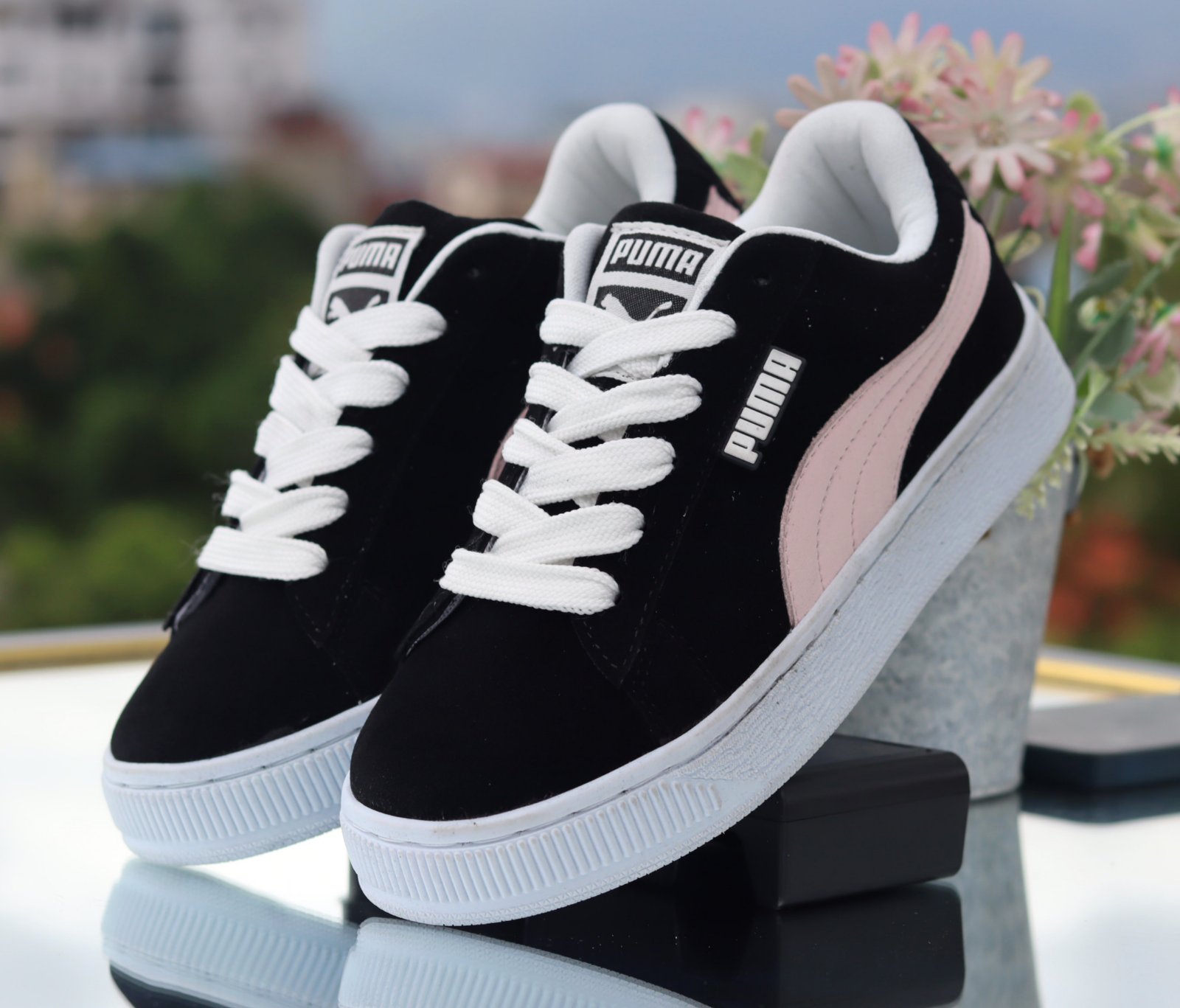 Classic Suede Sneakers – Multi-Color Casual Fashion Footwear For Women