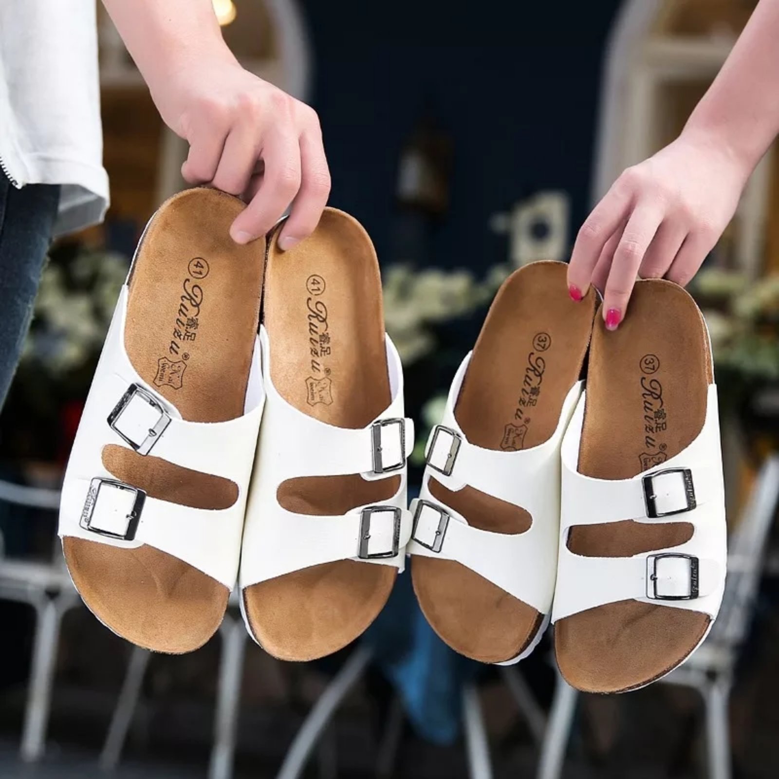 Korean Double-Strap Fashion Sandals For Women