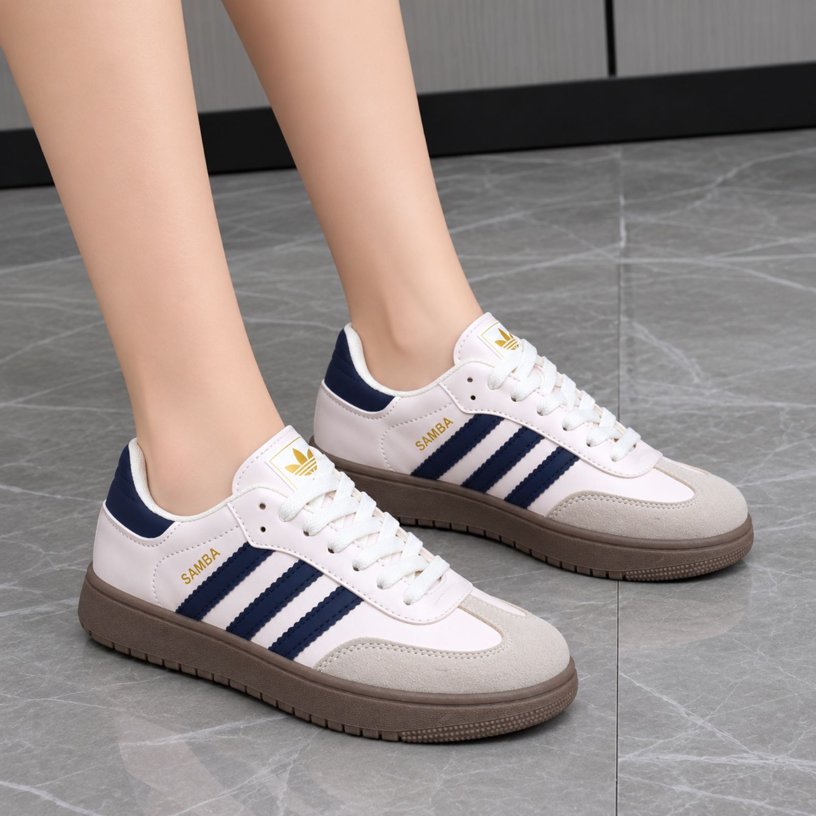 Premium Lightweight Comfort Lace-Up Sneakers For Women