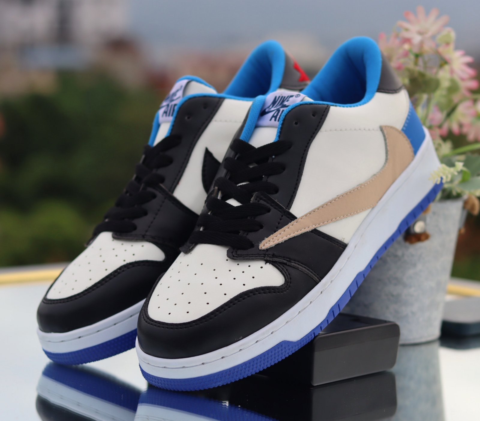 Air Legacy Low Eclipse Blue Sneakers For Women