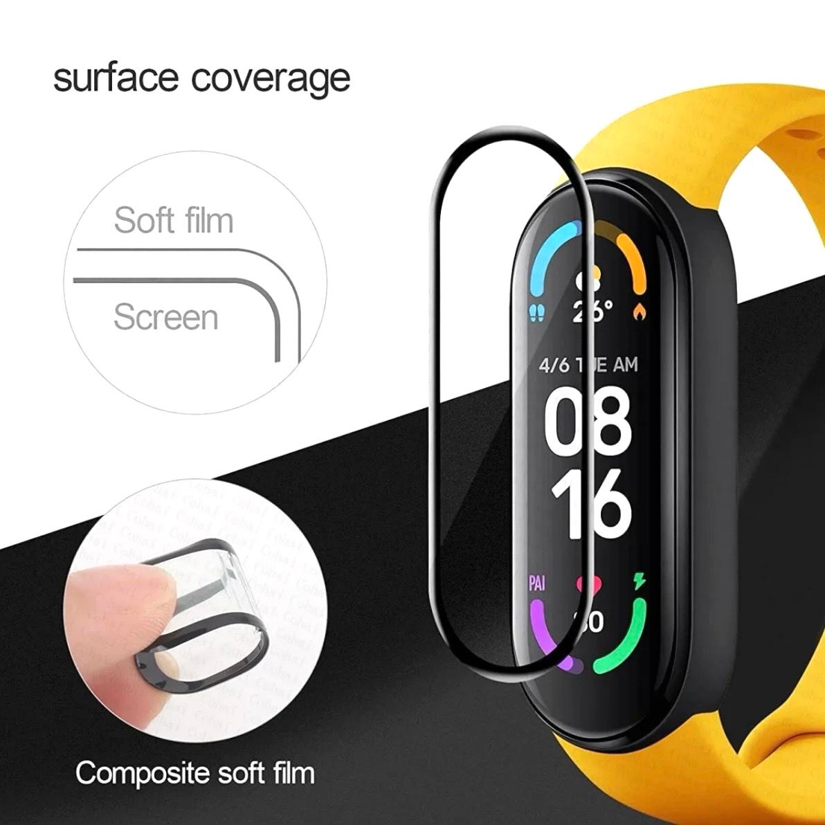 Mi Band 6 TPU Membrane Screen Protector