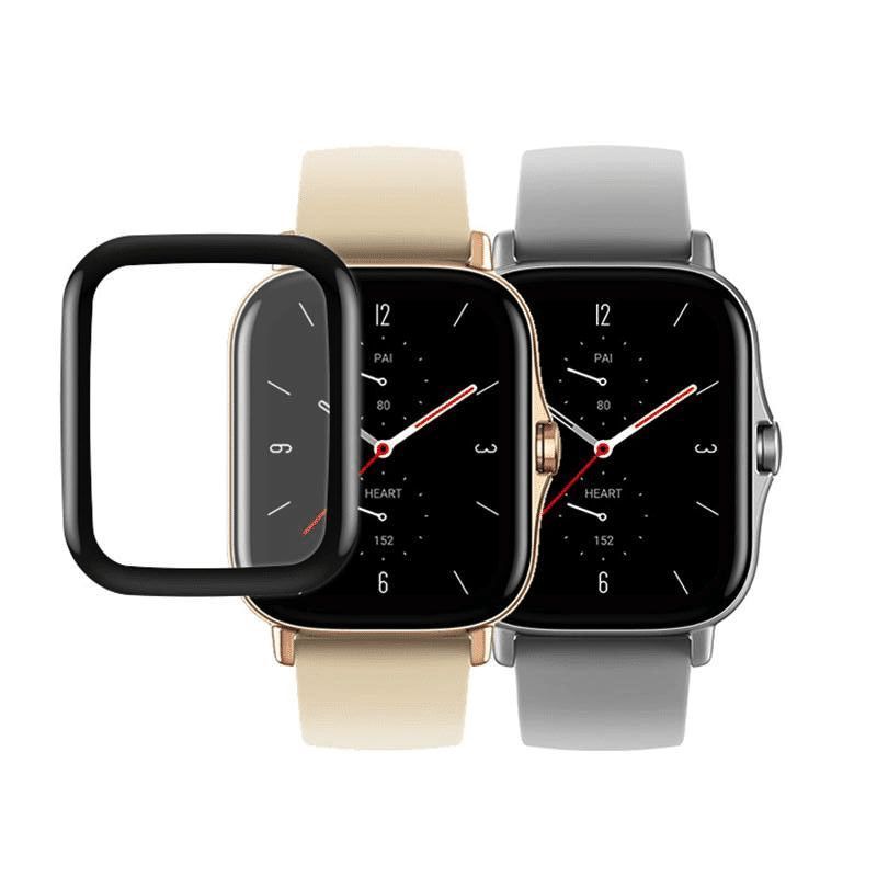 Amazfit GTS 2e Full Glue Curved Tempered Glass Protector
