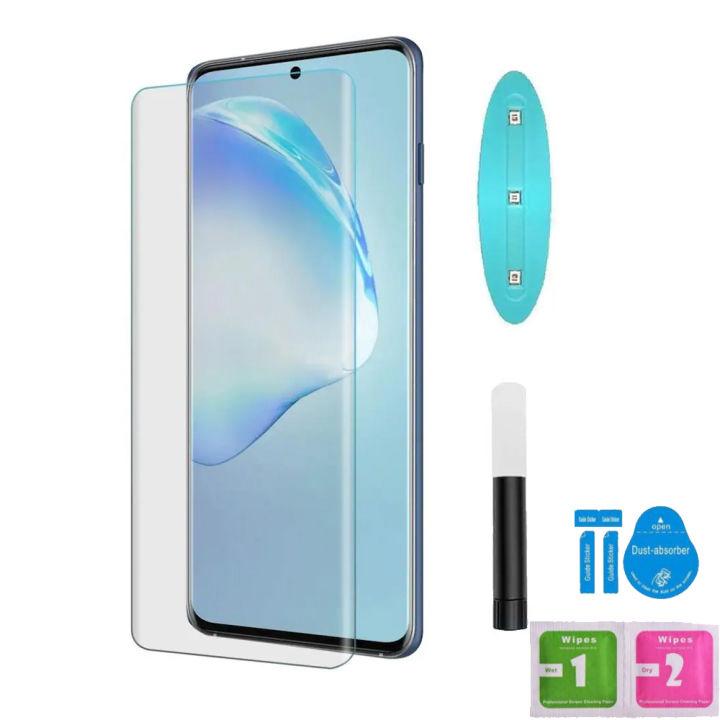 Realme 11 Pro UV Curved Full Glue Glass With Light