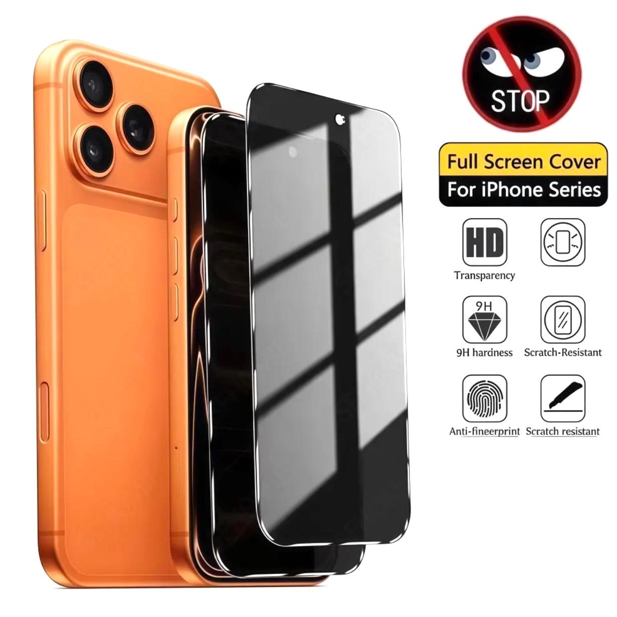iPhone 17 Pro Full Glue Privacy Glass