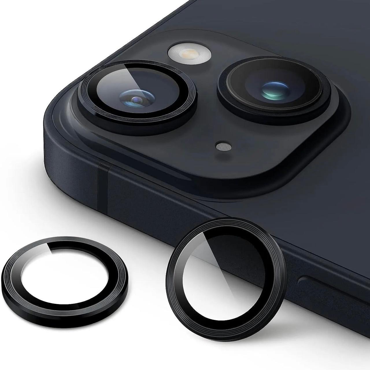 iPhone 15 Metallic Ring Camera Lens Protector