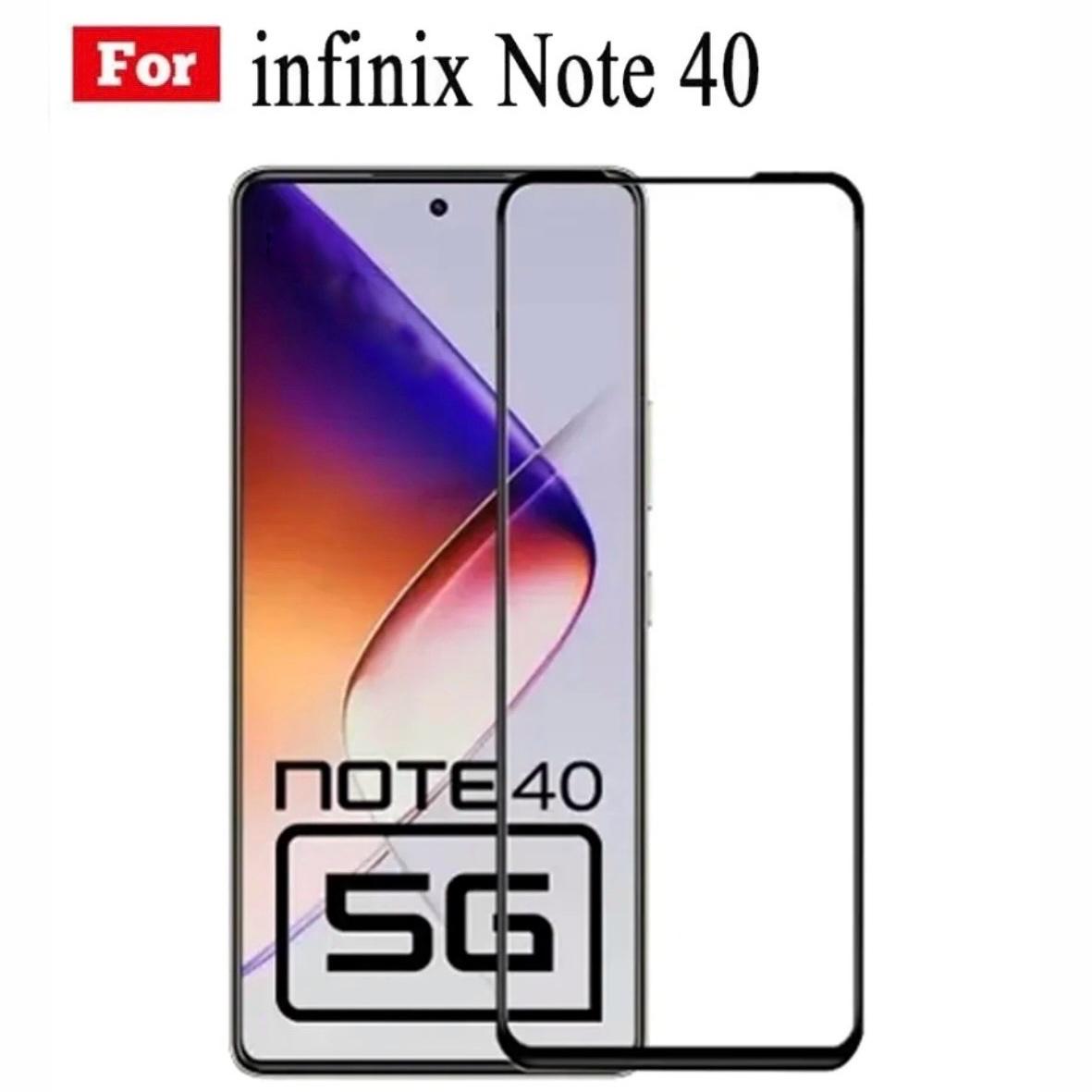 Infinix Note 40 Full Protection Screen Protector Glass