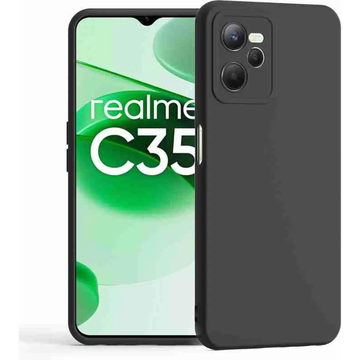 Realme C35 4G Silicone Microfiber Case