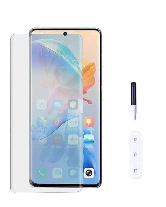 Infinix Note 40 Pro UV Curved Full Glue Glass With Light