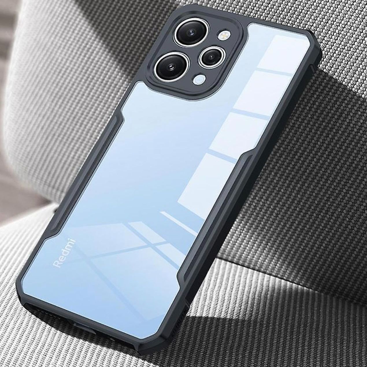 Redmi 12 4G Airbag TPU Transparent Protection Case