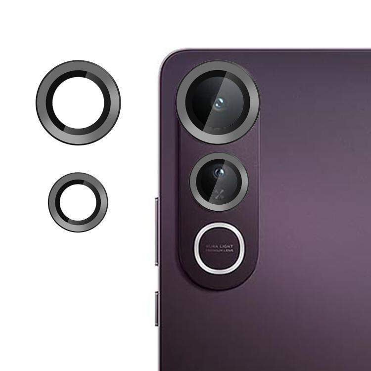 Vivo V50 Lite Metal Camera Lens Protector Black