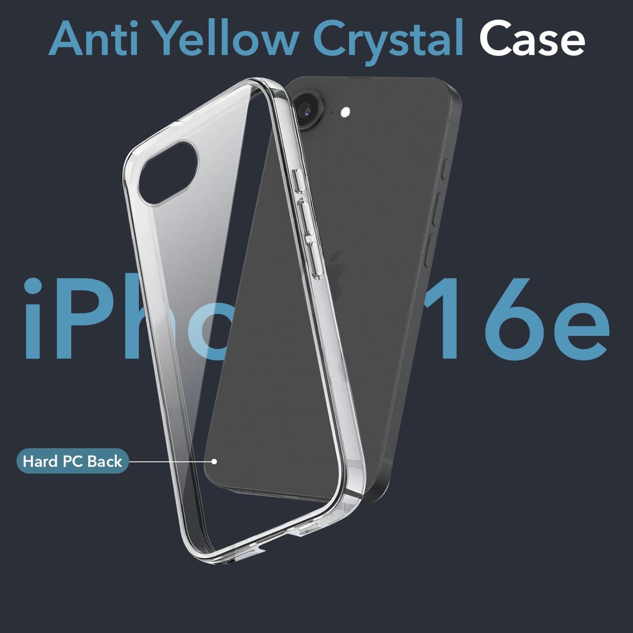 iPhone 16e Ultra Thin Clear Case – Non-Yellowing