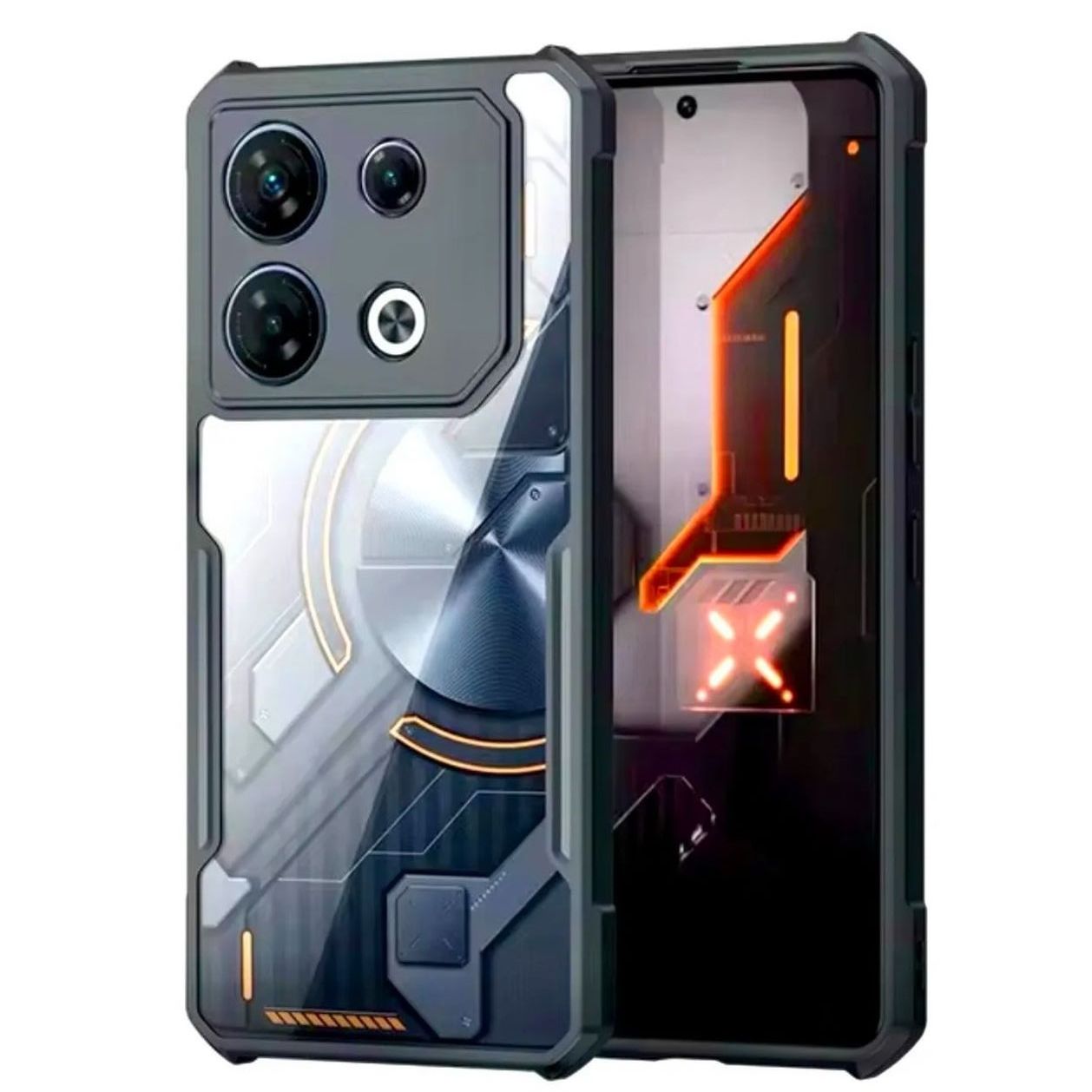 Infinix GT 20 Pro Clear Transparent Bumper Case – Non-Yellowing