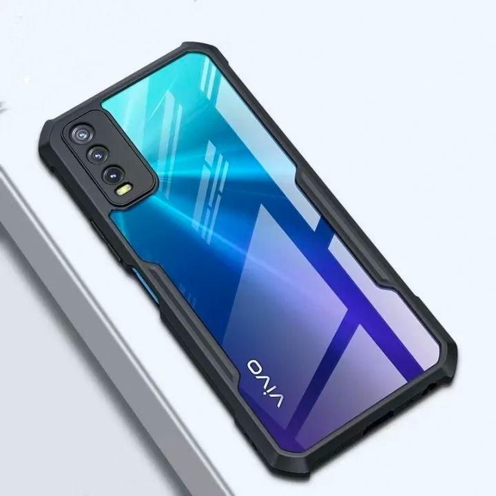 Vivo Y20 Y20S Y30 Y12S Y11S Y20A Transparent Ipaky Case