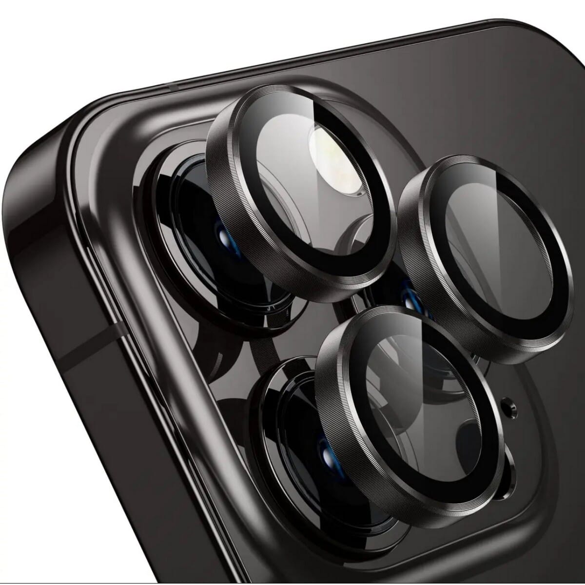 iPhone 13 Pro Metallic Ring Camera Lens Protector