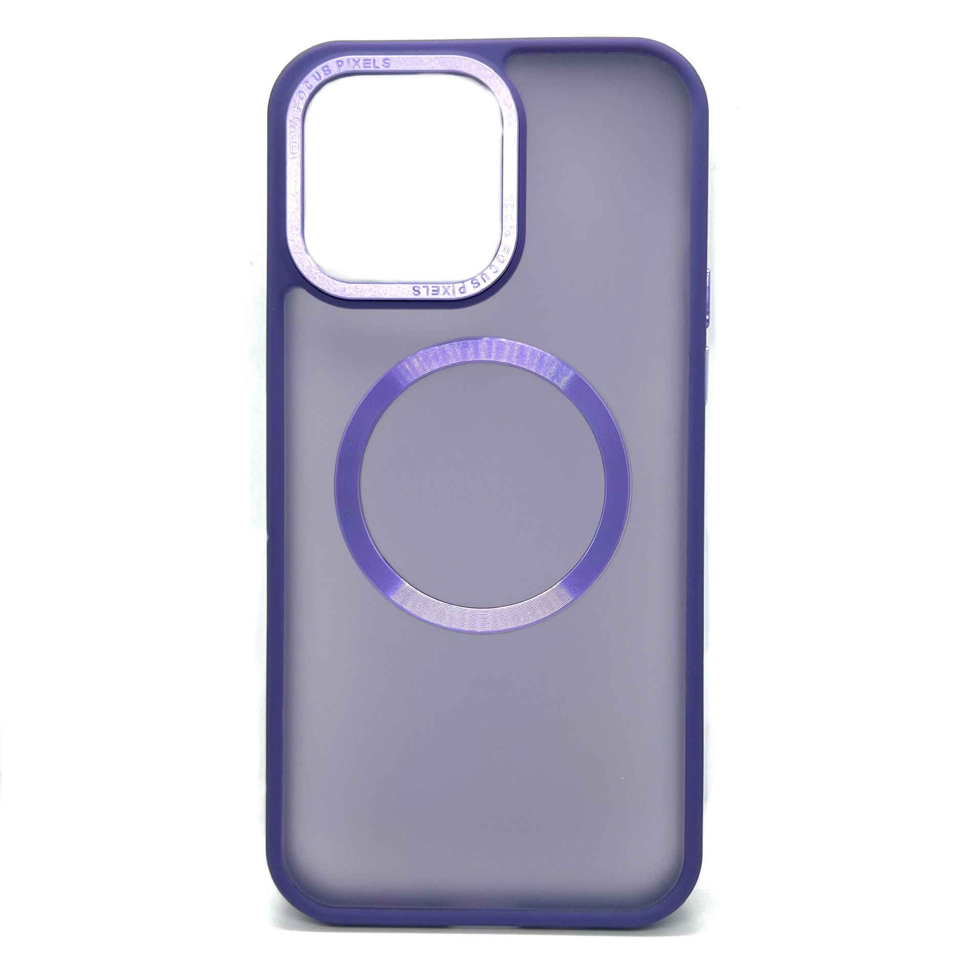 iPhone 14 Pro Max MagSafe Magnetic Case With Metal Lens Frame