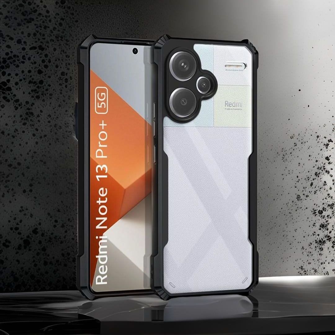 Redmi Note 13 Pro Plus Transparent Full Protection Case