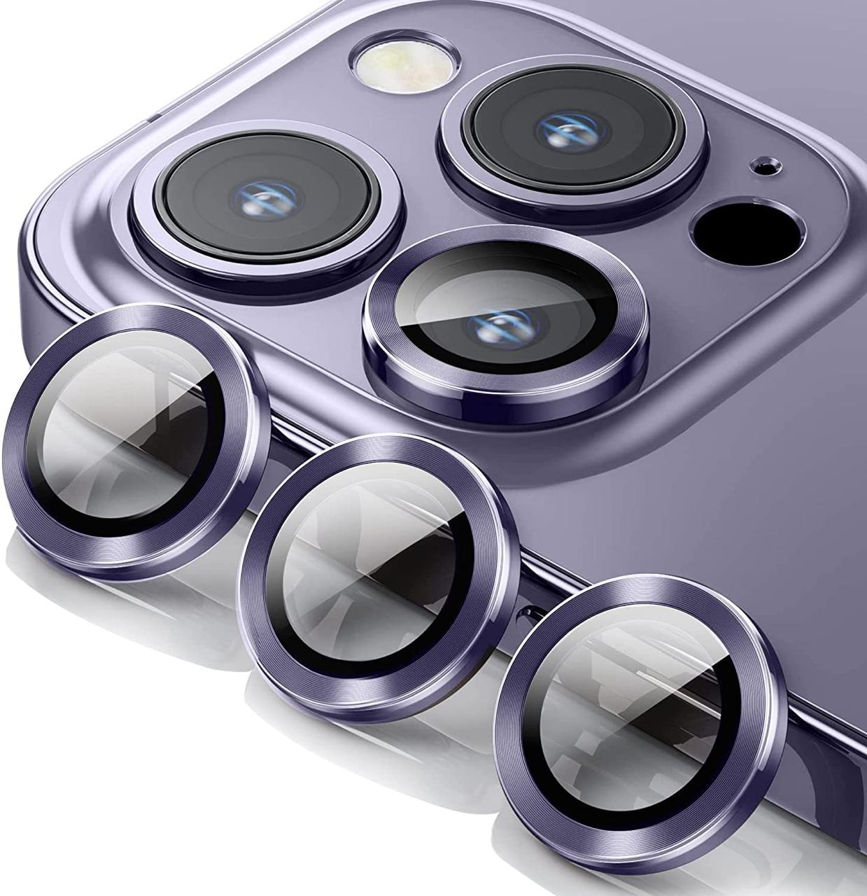 iPhone 14 Pro Max Metallic Ring Camera Lens Protector