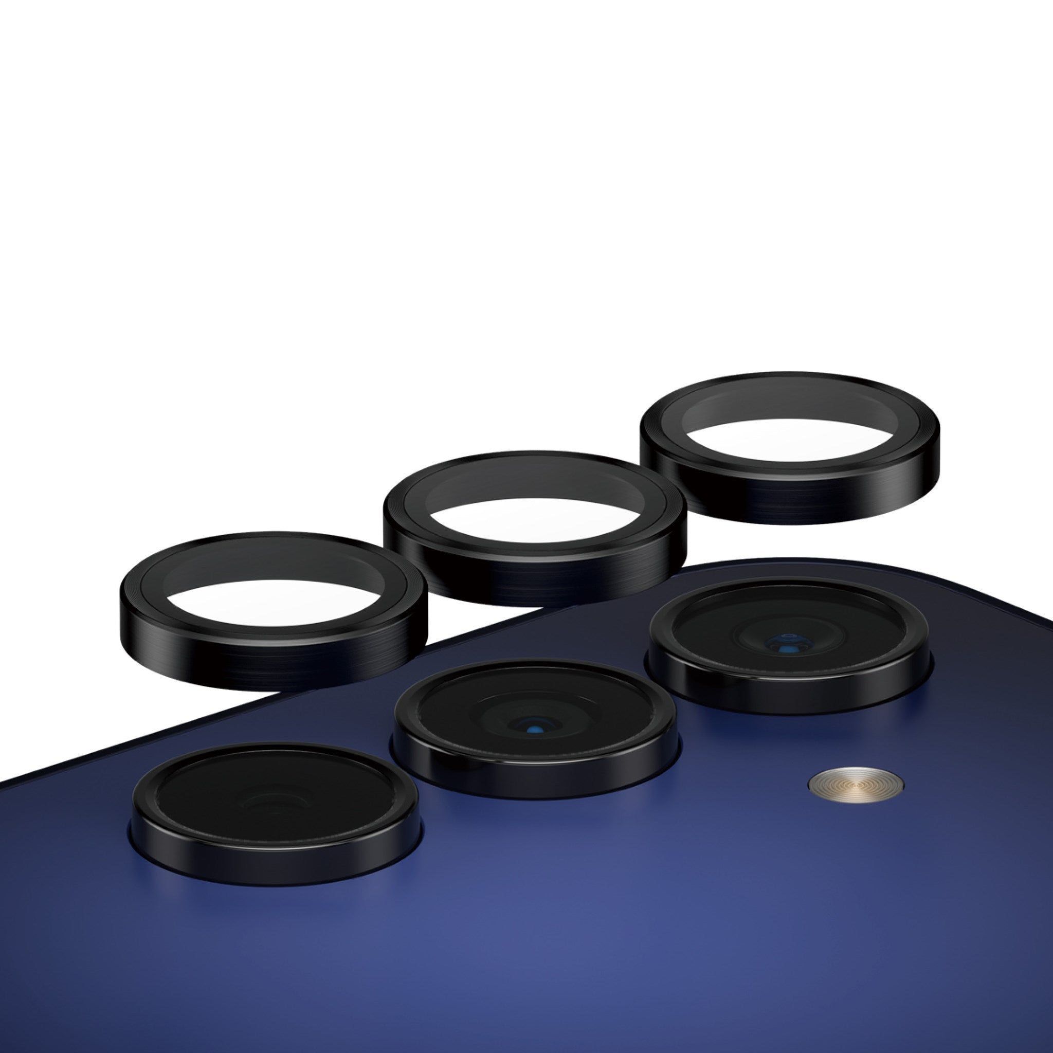 Samsung Galaxy A15 Metal Camera Lens Protector Black
