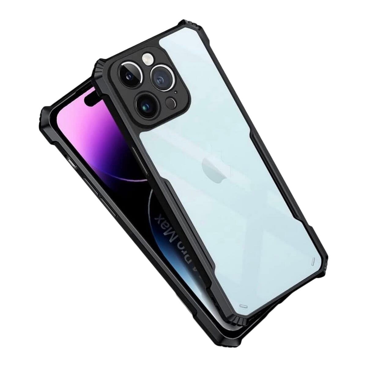 iPhone 15 Pro Max Airbag TPU Transparent Case