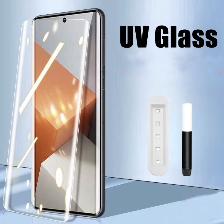 Redmi Note 14 Pro Plus 5G UV Curved Full Glue Glass Protector