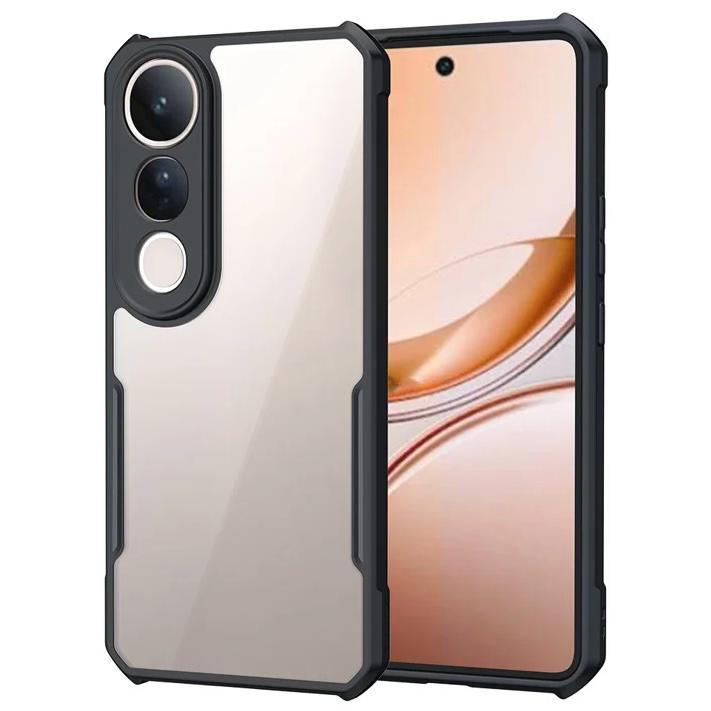 Vivo V50 Lite 4G 5G Transparent Border Case - ipaky - Others