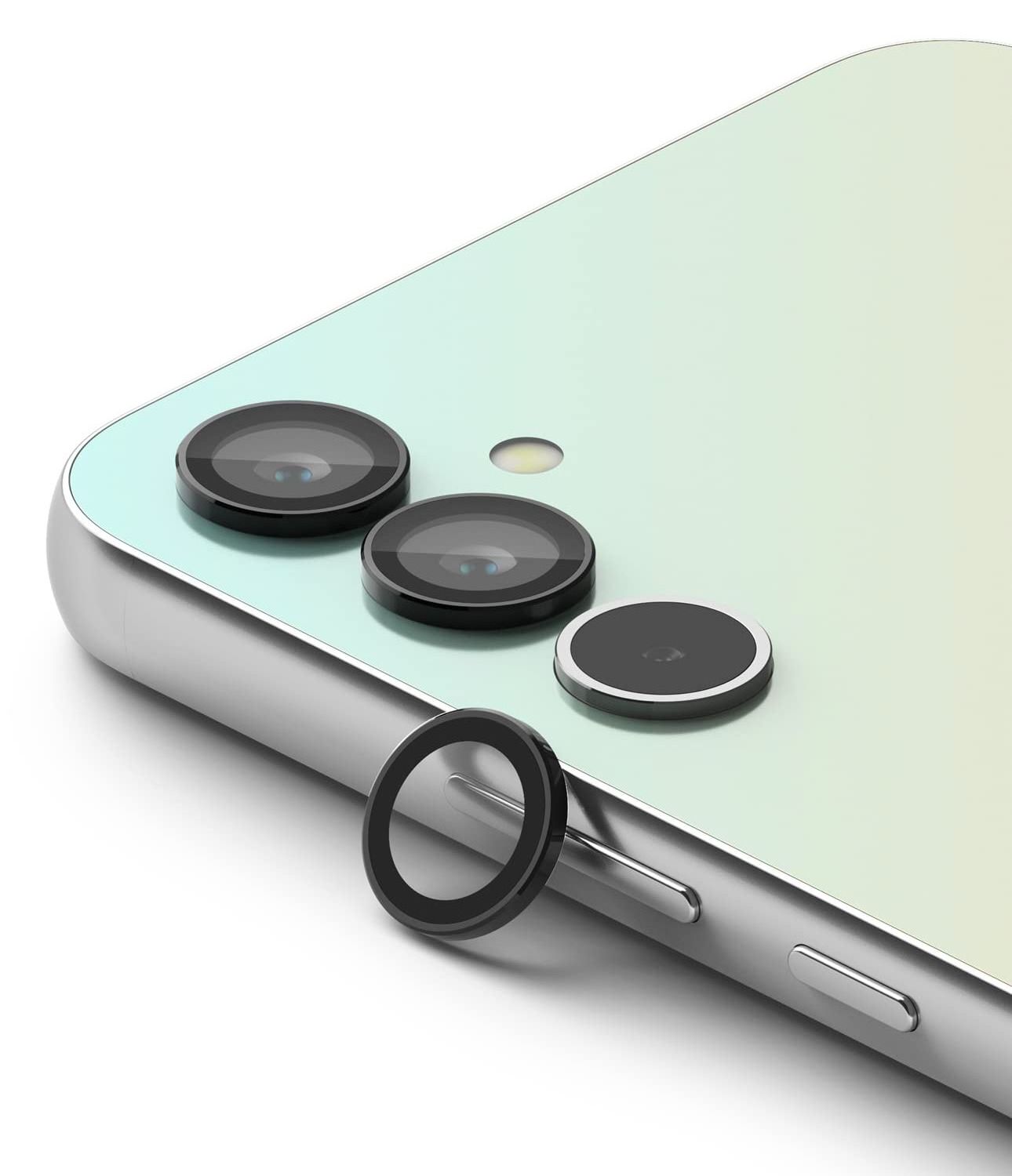Samsung Galaxy A24 Metal Camera Lens Protector Black
