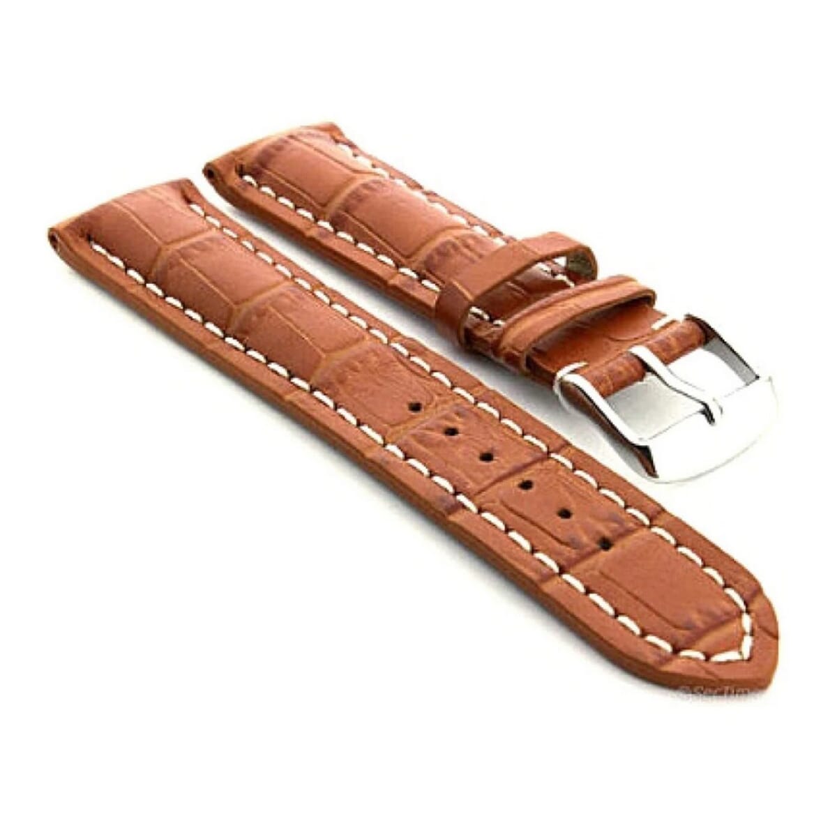 22mm Leather Buckle Strap For Zeblaze Btalk Lite Watch