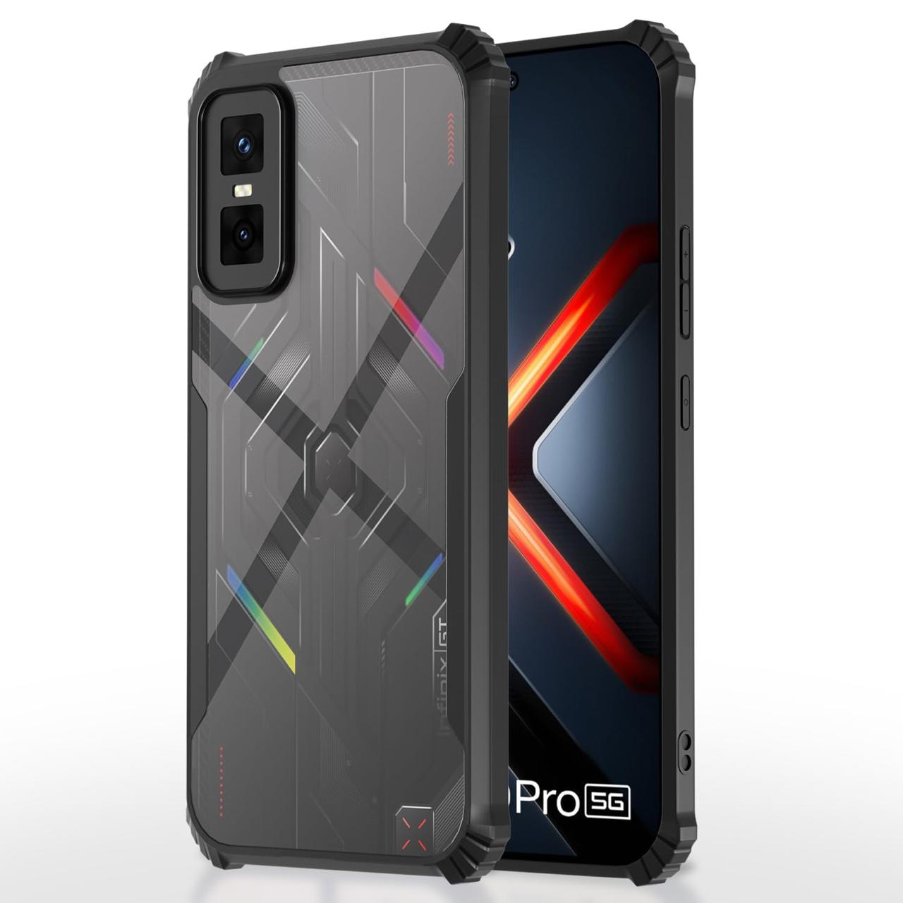 Infinix GT 30 Pro 5G Clear TPU Shockproof Case