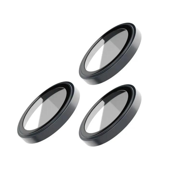 Honor X5C/ X5C Plus Metallic Camera Lens Protector Black